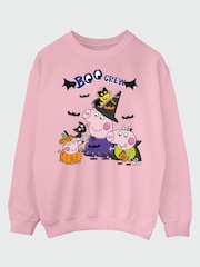 Rags & Rascals Pink Hasbro Peppa Pig Boo Crew Halloween Sweatshirt - Image 2 of 4