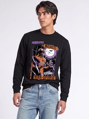 Brands In Black Marvel Madness Halloween Sweatshirt - Image 1 of 4