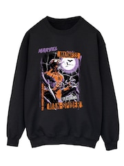 Brands In Black Marvel Madness Halloween Sweatshirt - Image 2 of 4