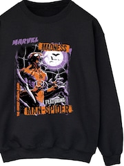 Brands In Black Marvel Madness Halloween Sweatshirt - Image 3 of 4