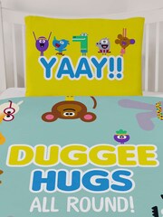Character Green Hey Duggee Single Duvet Set - Image 3 of 4