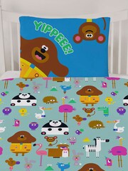 Character Green Hey Duggee Single Duvet Set - Image 4 of 4
