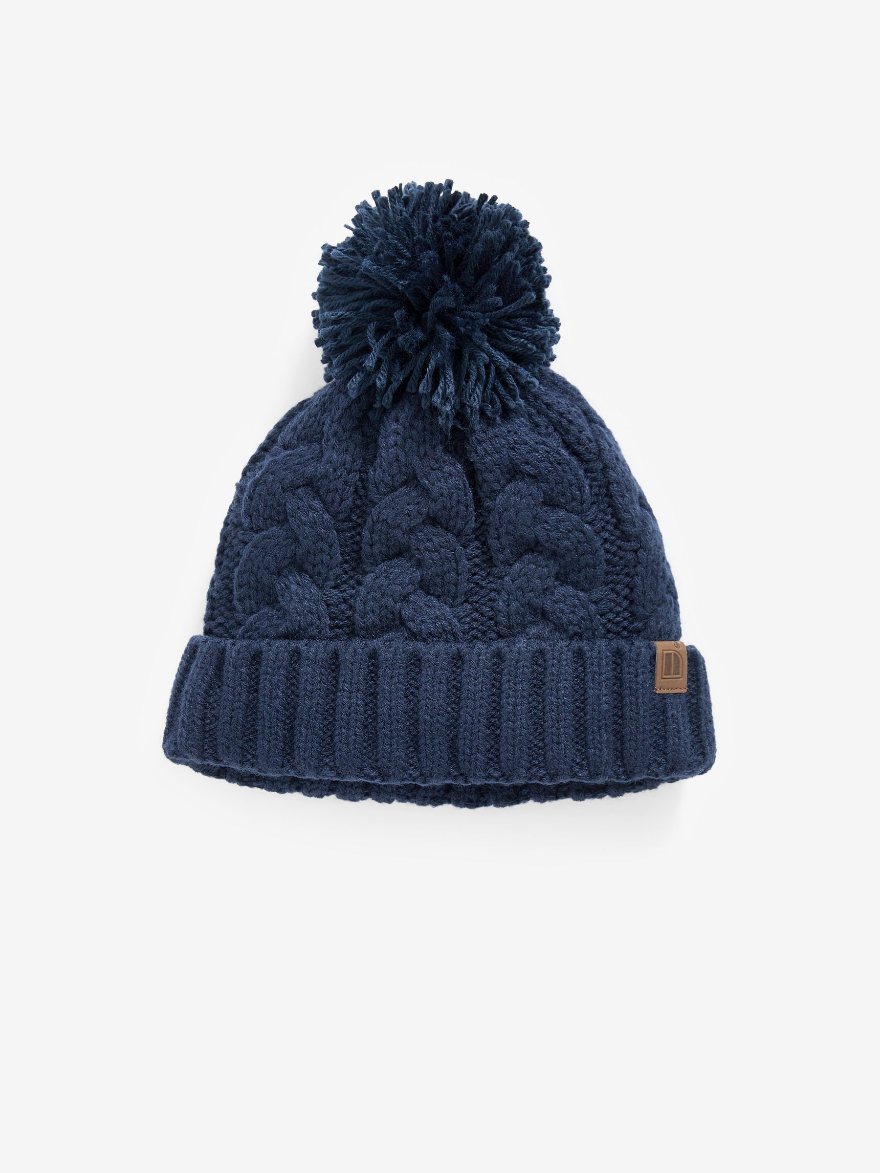 Boys winter bobble hat clearance