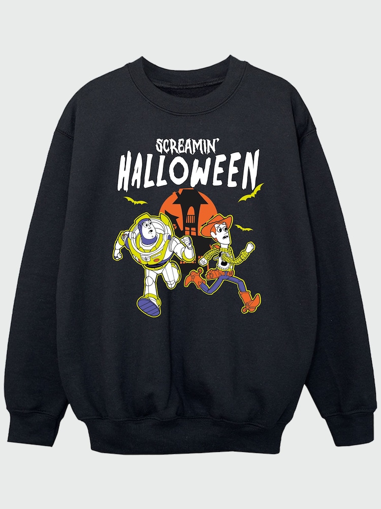 Rags & Rascals Black Disney Toy Story Halloween And Beyond Sweatshirt - Image 2 of 4 Rags & Rascals Black Disney Toy Story Halloween And Beyond Sweatshirt - Image 2 of 4