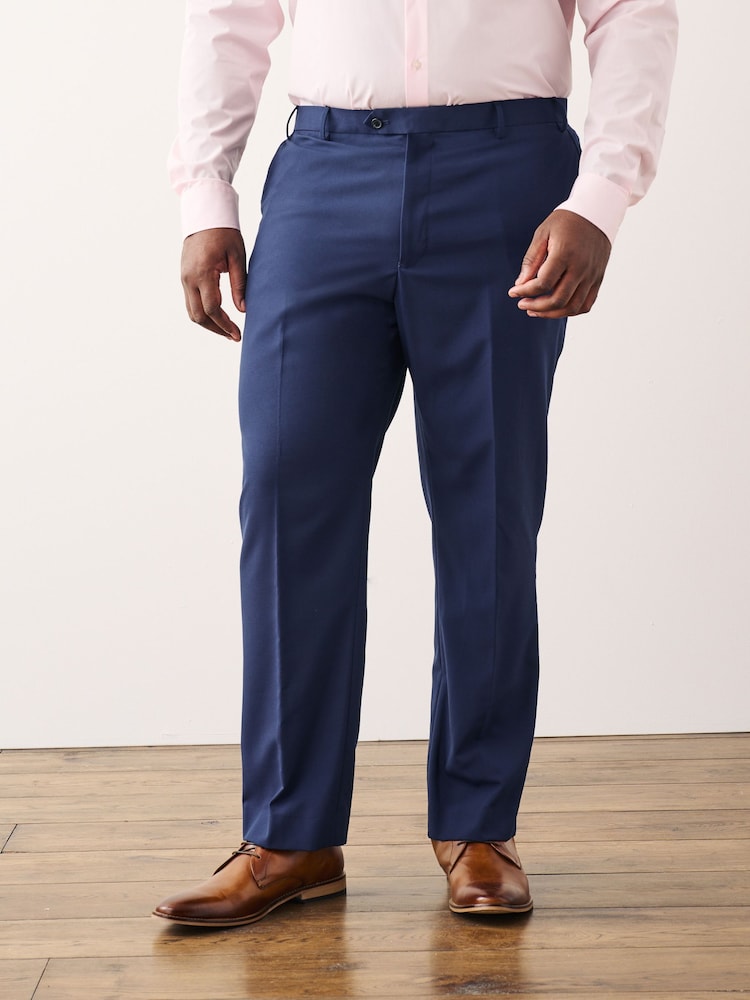 bleu vif - Ajustement régulier - Pantalon de costume - Image 1 of 4