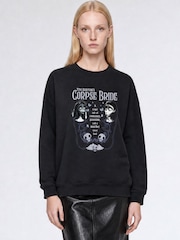 Brands In Corpse Bride Poem Emily Halloween Sweatshirt - Bild 1 von 4