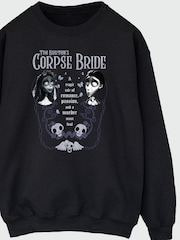 Brands In Corpse Bride Poem Emily Halloween Sweatshirt - Bild 3 von 4