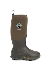 Muck Boots Brown Wetland Hi Patterned Wellington Boots - Image 1 of 5