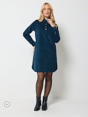 M&Co Corduroy Mini Košulja haljina - Slika 1 od 6