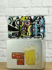 Le Bon Vin Cheers Dad Beer Tin Gift Set - Image 1 of 3