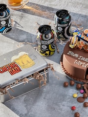 Le Bon Vin Cheers Dad Beer Tin Gift Set - Image 2 of 3