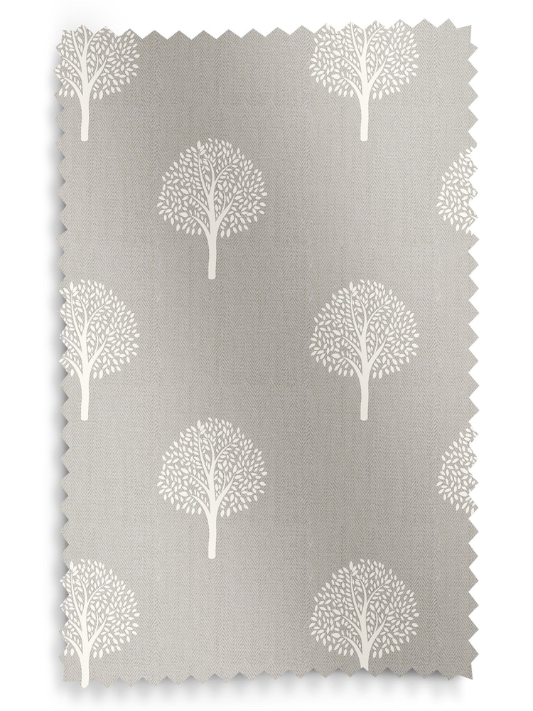 Emily Bond Pebble Grey 100% Cotton Yew Tree Made to Measure Roman Blinds - Image 5 of 5 Emily Bond Pebble Grey 100% Cotton Yew Tree Made to Measure Roman Blinds - Image 5 of 5