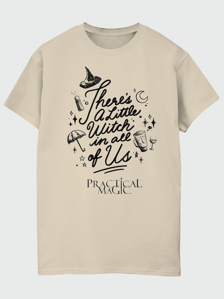 Brands In Practical Magic Little Witch Halloween Boyfriend Fit T-skjorte - Bilde 2 av 4