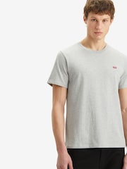 Levi's® Grey Heather Original Housemark 100% Cotton T-Shirt - Image 2 of 8