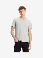Levi's® Grey Heather Original Housemark 100% Cotton T-Shirt - Image 5 of 8