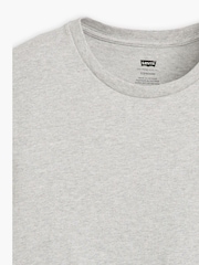 Levi's® Grey Heather Original Housemark 100% Cotton T-Shirt - Image 7 of 8