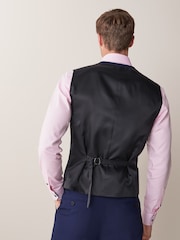 Bright Blue Regular Fit Waistcoat - Image 2 of 7