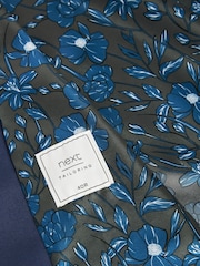 Bright Blue Regular Fit Waistcoat - Image 5 of 7