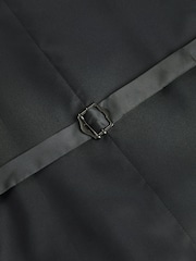 Bright Blue Regular Fit Waistcoat - Image 6 of 7