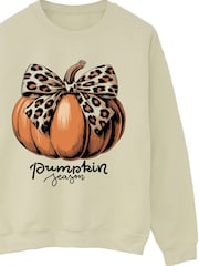 Brands In Natural Halloween Pumpkin Seasons Sweatshirt - Image 3 of 4
