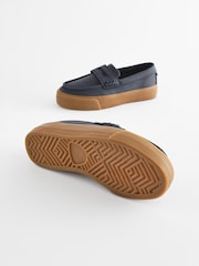 Navy Penny Loafers - Image 4 of 6