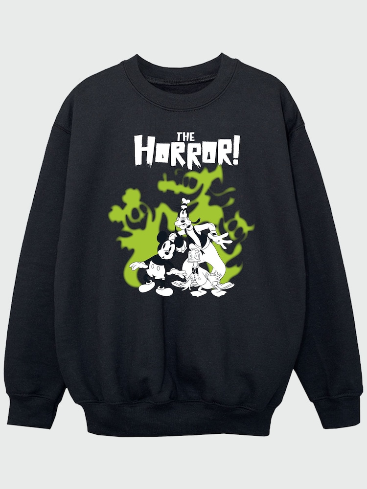 Rags & Rascals Disney Mickey Mouse The Horror Halloween Tröja - Bild 2 av 4