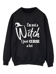 Brands In Black Halloween Witch Curse Sweatshirt - Image 2 of 4