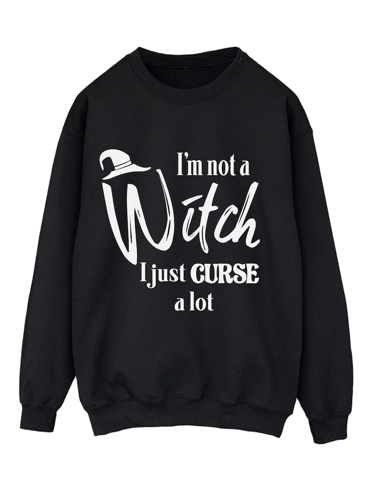 Brands In Black Halloween Witch Curse Sweatshirt - Image 2 of 4