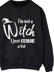Brands In Black Halloween Witch Curse Sweatshirt - Image 3 of 4