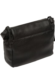 Pure Luxuries London Black Callie Leather Cross-Body Bag - Image 4 of 6