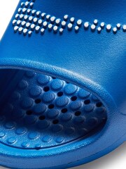 Nike Blue Victori One Sliders - Image 9 of 9