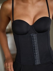 Black Mesh Waist Cincher - Image 5 of 8