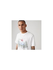 Levi's® Ski Lift White Relaxed Fit 100% Cotton Short Sleeve Graphic T-Shirt - Image 3 of 6
