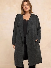 Gri - Cardigan Evans Waterfall - Imaginea 1 din 5