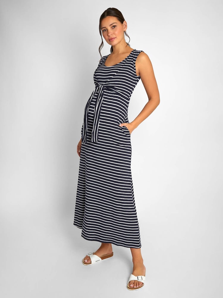 JoJo Maman Bébé Navy Dress - Image 1 of 4