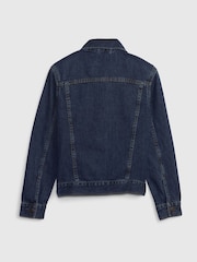 Gap Dark Wash Blue Icon Denim Jacket (4-12yrs) - Image 2 of 3