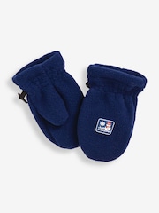 Azul marino - Manoplas con pulgar de polar de Jojo Maman Bébé - Imagen 1 de 1