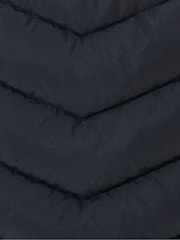 Barbour® International Boston Longline Quilted Black Jacket - Image 8 of 8