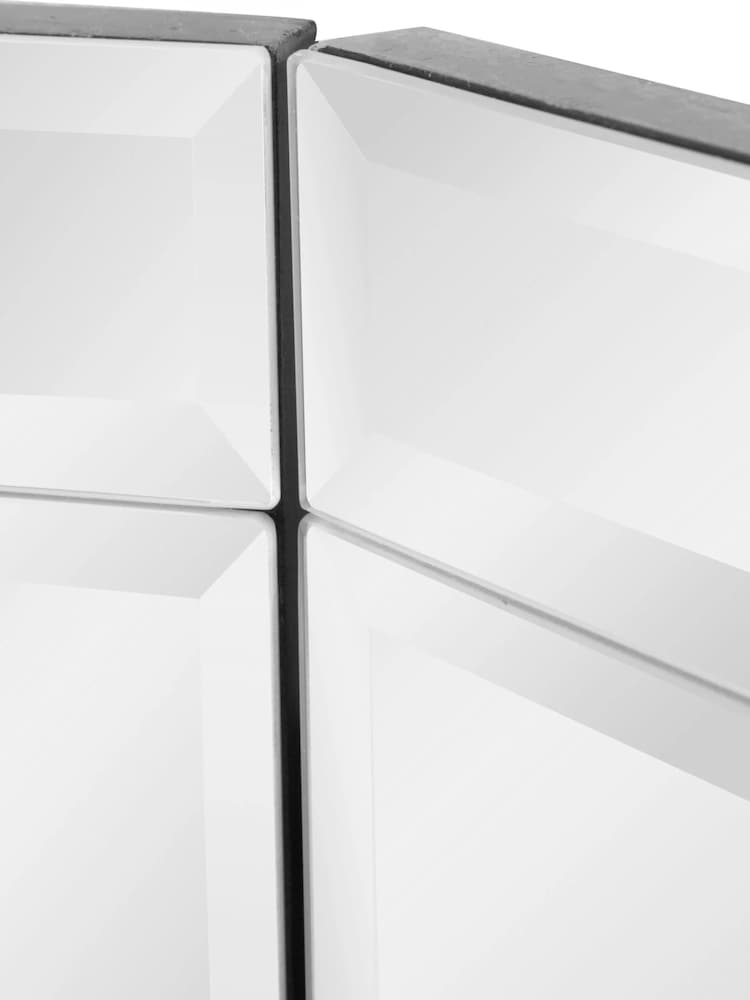 Silver Sloane Bevelled Dressing Table Mirror - Image 6 of 6