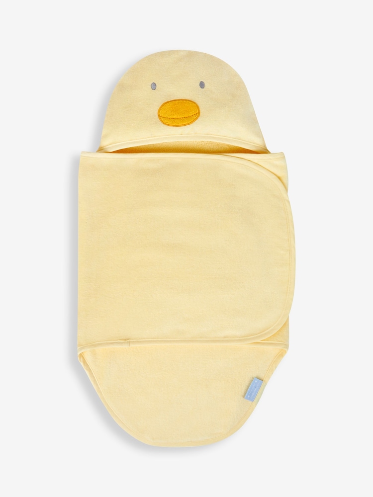 JoJo Maman Bébé Duck Baby Cuddler Towel - Image 2 of 5