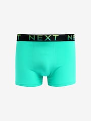 Orange/Green Palm Tree Print Hipsters Boxers 4 Pack - Image 4 of 7