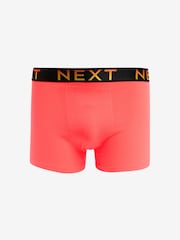 Orange/Green Palm Tree Print Hipsters Boxers 4 Pack - Image 5 of 7