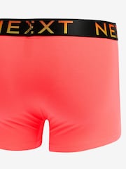 Orange/Green Palm Tree Print Hipsters Boxers 4 Pack - Image 6 of 7