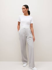 Blanc - T-shirt à manches courtes en coton riche en coton The Everyday - Image 2 de 6