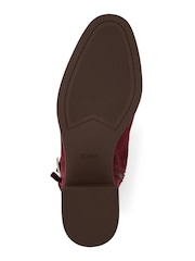TOMS Red Delilah Buckle Boots - Image 3 of 3