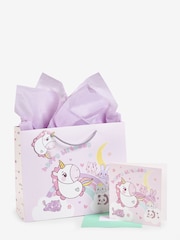Pink Unicorn Gift Bag and Card Set - Image 2 of 3