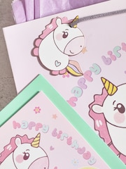 Pink Unicorn Gift Bag and Card Set - Image 3 of 3