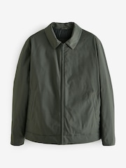Khaki Green Shower Resistant Padded Harrington Jacket - Image 9 of 13