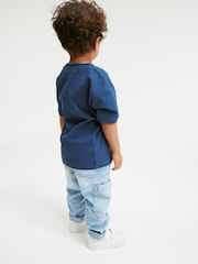 Light Blue Denim Utility Jeans (3mths-7yrs) - Image 3 of 7