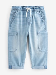 Light Blue Denim Utility Jeans (3mths-7yrs) - Image 5 of 7